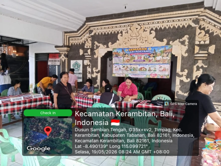 Semarak Hari Posyandu Desa Timpag  untuk Memperingati Hari Posyandu